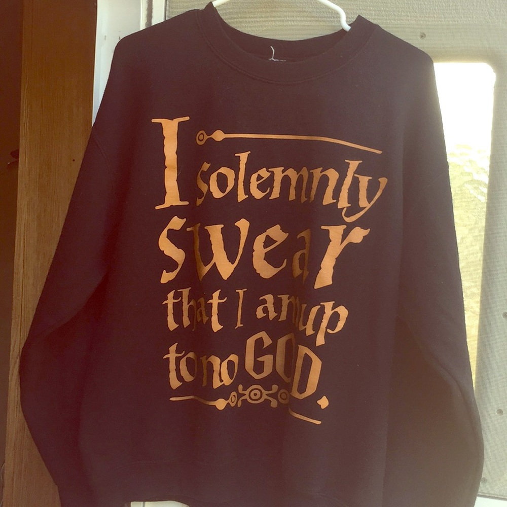 Harry Potter Crewneck Unisex Pull Over Sweatshirt